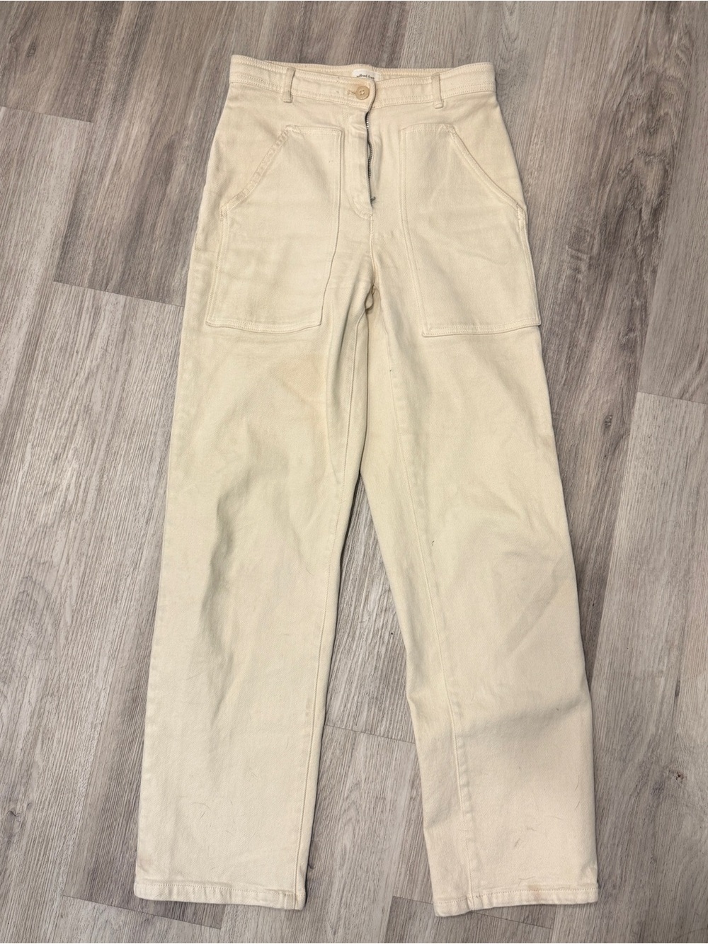 Wilfred Women’s Cargo Pants in Cream